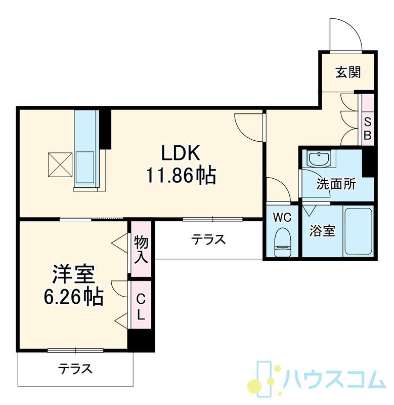 MAST　COURT茨木の間取り
