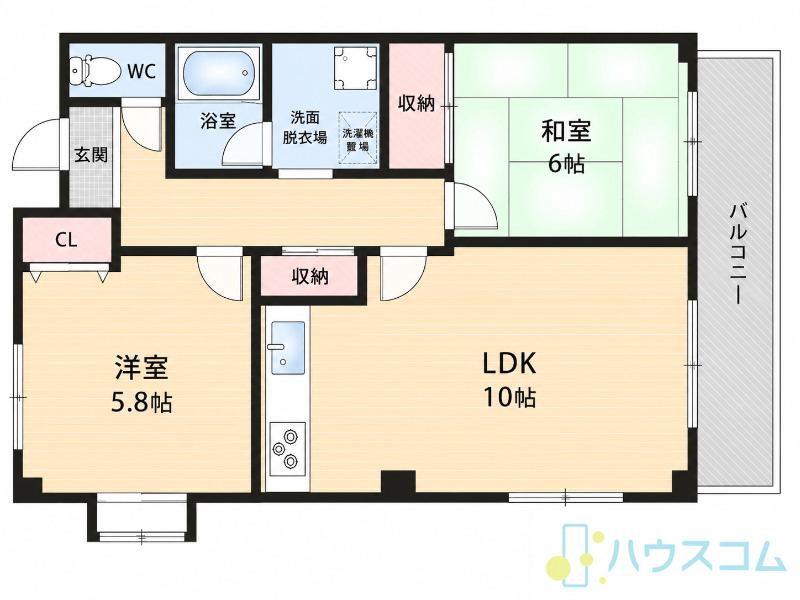 アメニティ・ブワの間取り