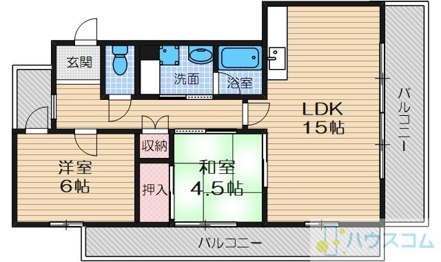 エクセレントライフ大池の間取り
