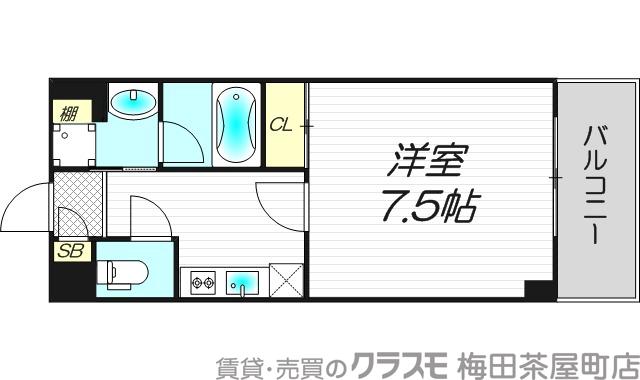 本田の完工年月（2017年10月）築の賃貸マンションの間取り