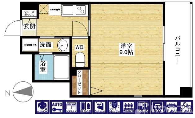 willDo新大阪の間取り
