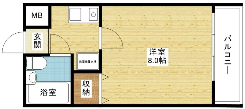 ミュゼ西淡路の間取り