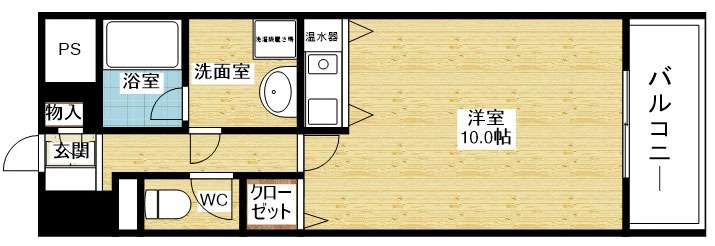 サニーセレクトコーポの間取り