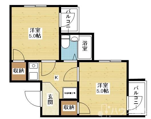 アメニティ新大阪4番館の間取り