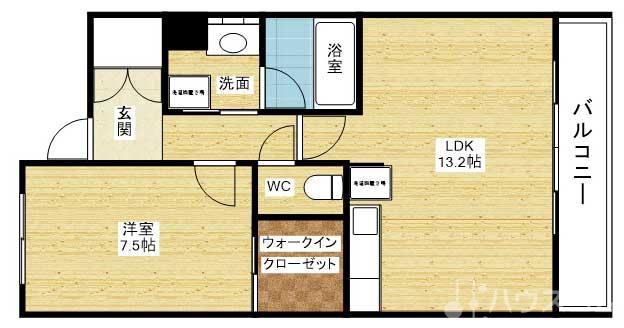 淀川ウエストタワーの間取り