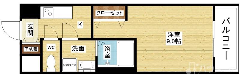 アドバンス新大阪Ⅲの間取り