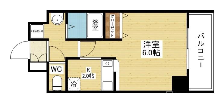 ノルデンハイム新大阪Ⅱの間取り