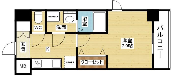 ファーストステージ北大阪レジデンスの間取り