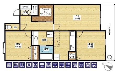 プレサンス新大阪ステーションフロントの間取り