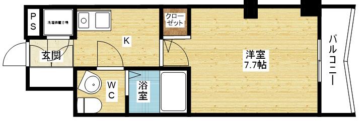 セレニテ新大阪弐番館の間取り