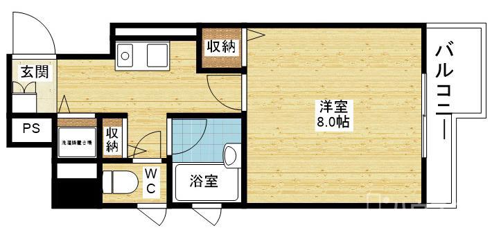 シャルマン新大阪の間取り