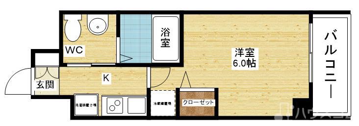 エステムコート新大阪XIリンクスの間取り