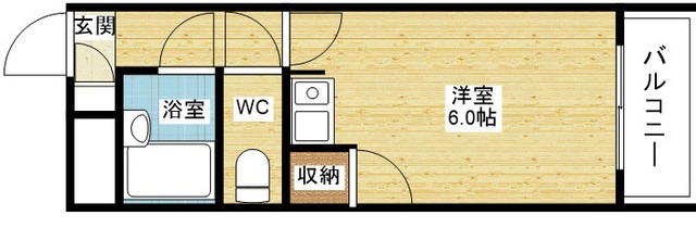 グランドコート新大阪の間取り