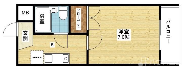 豊富プレジデント柴島の間取り
