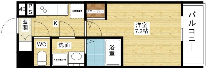 プランドール新大阪PARKレジデンスの間取り