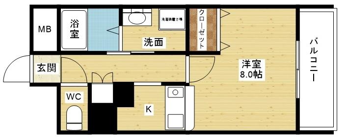 NLC新大阪の間取り