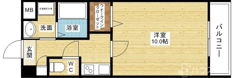 パルクレールの間取り