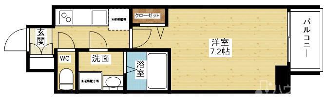 オーキッドレジデンス新大阪の間取り