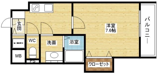 LUMINOUS新大阪2の間取り