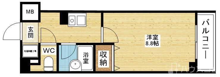 新大阪セレニテの間取り