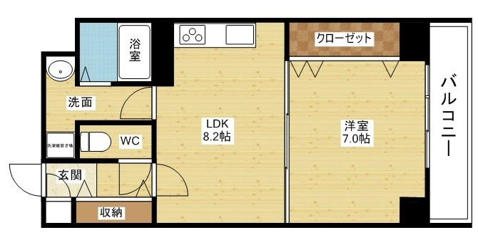 ミドエスト・ツダの間取り