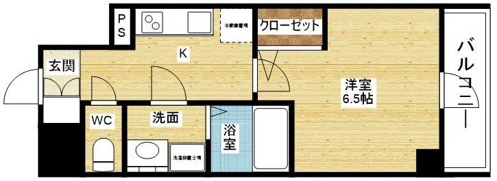 エスリード新北野グランリンクの間取り
