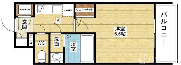 エスリード新大阪ヴェルデの間取り