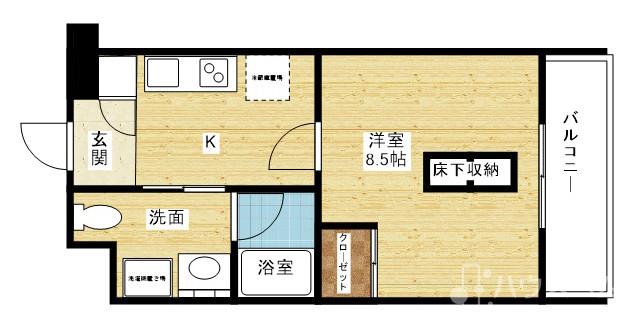 EbyU新大阪の間取り