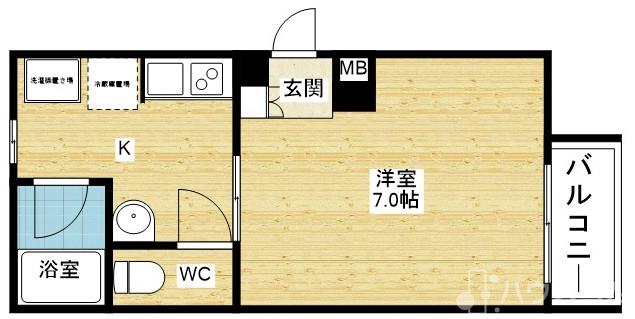 アルモニー下新庄の間取り