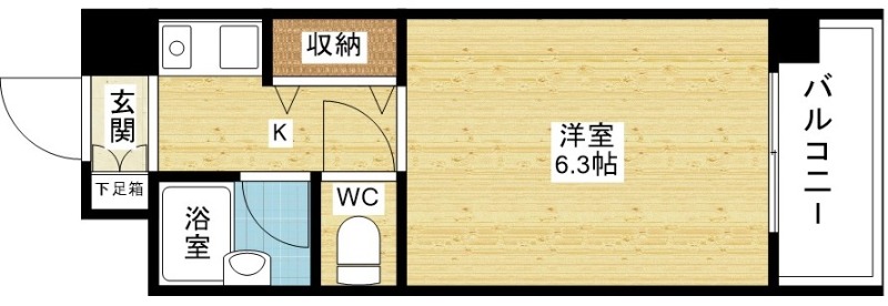 シンセリティ野中の間取り