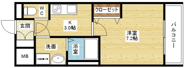 Dimus新大阪の間取り