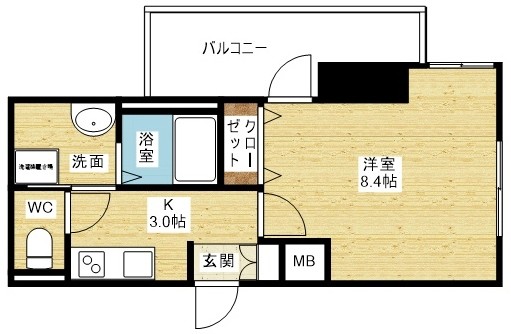 Dimus新大阪の間取り