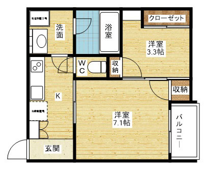 2/7 間取