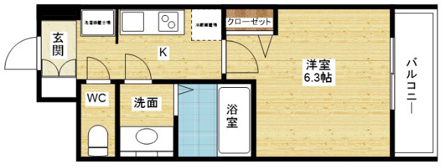 スプランディッドⅤの間取り