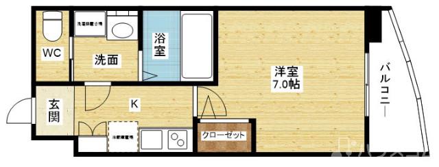 セレニテ三国プリエの間取り