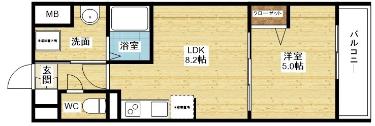 ザ　カームの間取り