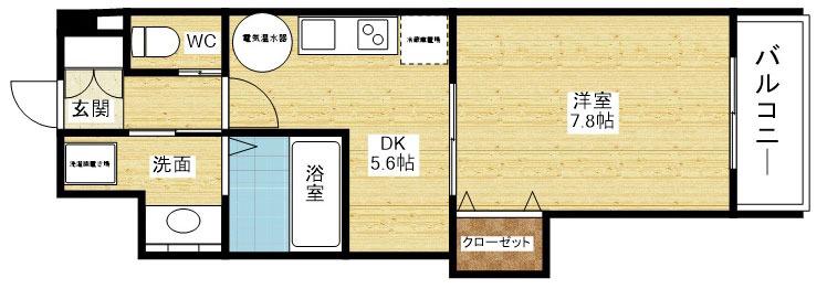 サンヴェール三国の間取り