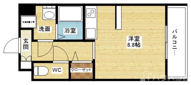 Doクレスト新大阪の間取り