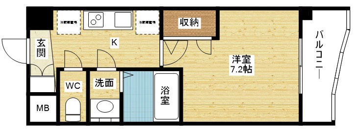 セレニテ西中島アリア壱番館の間取り
