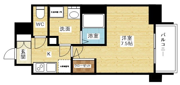 コンフォリア・リヴ新大阪WESTの間取り
