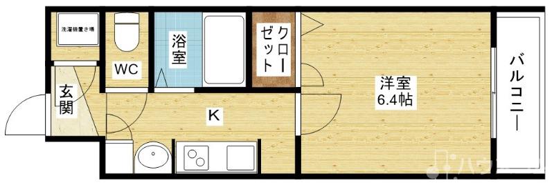 プレサンス新大阪クレスタの間取り