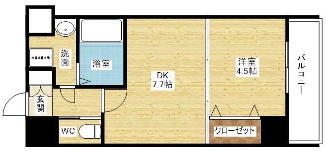 MSR新大阪南の間取り