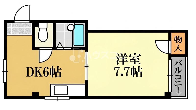 クワイエット香里の間取り