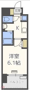ララプレイス新大阪シエスタの間取り