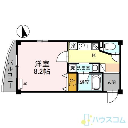 メゾンアンシャンテの間取り