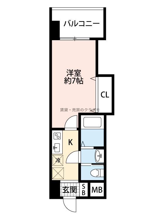 Ｌｕｘｅ大正の間取り