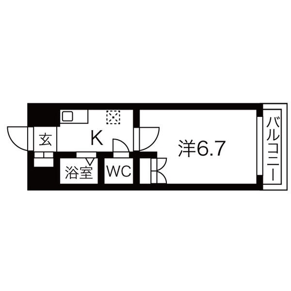 セリシール関目の間取り