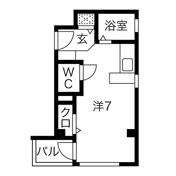 セレブコート京橋の間取り