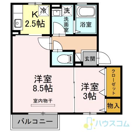リンデンバウムC棟の間取り