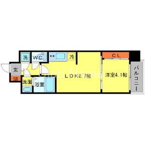 SERENiTE本町エコートの間取り